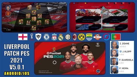 Patch Pes 2021 Mobile Liverpool Idsphone Patch V501 Patch Pes Mobile