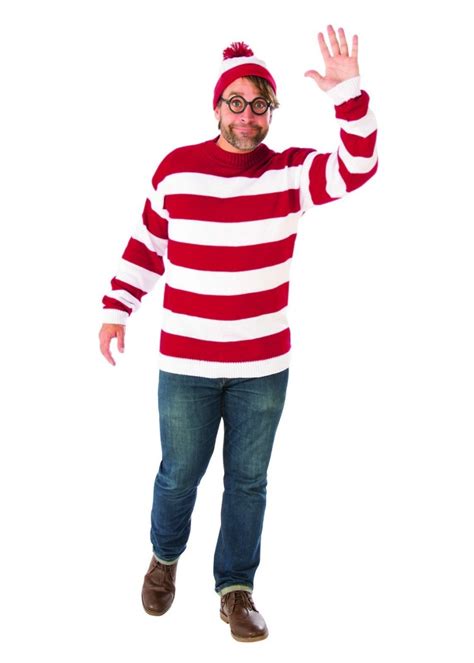Wheres Waldo Mens Plus Costume Accessories
