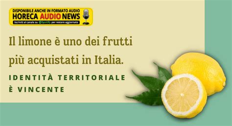 Il Limone è Uno Dei Frutti Più Acquistati In Italia Identità Territoriale è Vincente