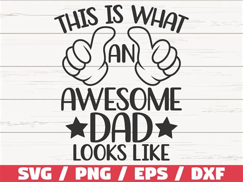 Instant Download Clip Art Commercial Use Fathers Day Svg Best Dad Svg