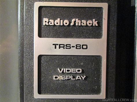 Radio Shack Trs 80 Model 1 Video Display Nightfall Blog