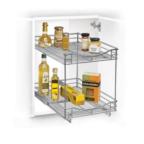 Lynk Lynk Professional Roll Out Double Shelf Pull Out Two Tier
