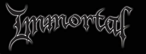 Immortal Logo Band Logos All Band Neon Signs