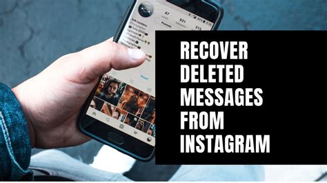 How To Recover Deleted Instagram Messages In 2020 Youtube