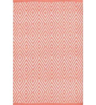Bei idealo.de günstige preise für teppich mit rautenmuster vergleichen. Dash & Albert Outdoor Teppich Diamond coral | Outdoor ...
