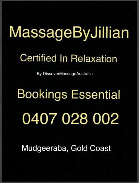 Massagebyjillian Gold Coast Massages Gumtree Australia Gold Coast South Mudgeeraba