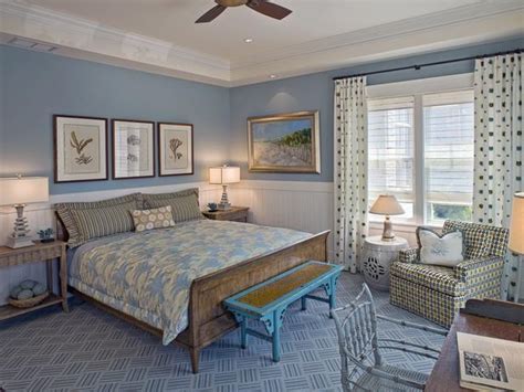Coastal Inspired Bedrooms Master Bedroom Colors Blue Bedroom Paint