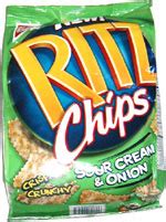 Check spelling or type a new query. Ritz Chips Sour Cream & Onion