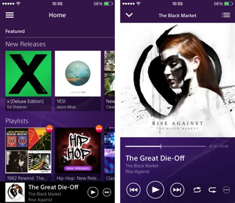 Sony Overhauls Music Unlimited For Ios 7 Adds Speed Enhancements And