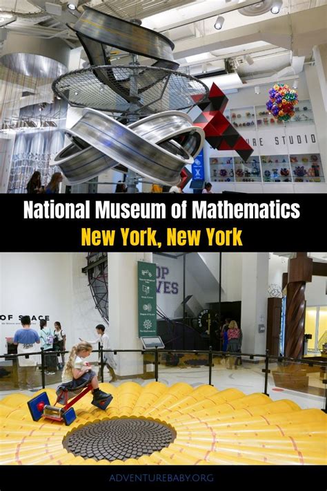 National Museum Of Mathematics New York Adventure Baby New York