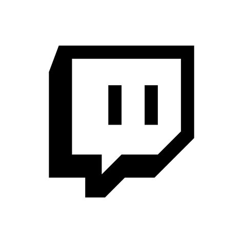 Blakc Twitch Icon PNG Transparent Background, Free Download #35459 ...