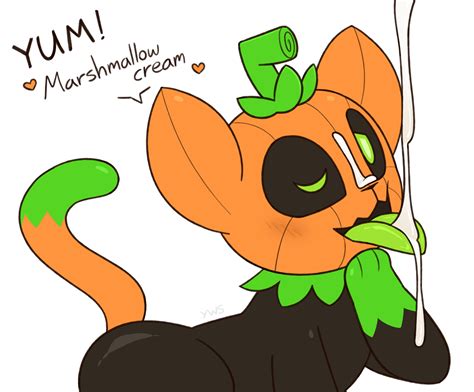 Rule 34 Cat Ears Cat Tail Domestic Cat Feline Pumkat Pumpkin 8123401