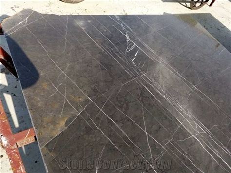 Pietra Grey Graphito Marble Slab Iran Grey Marble From China