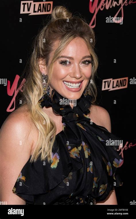 Hilary Duff Attends Tv Lands Younger Season 4 Premiere Party At Mr