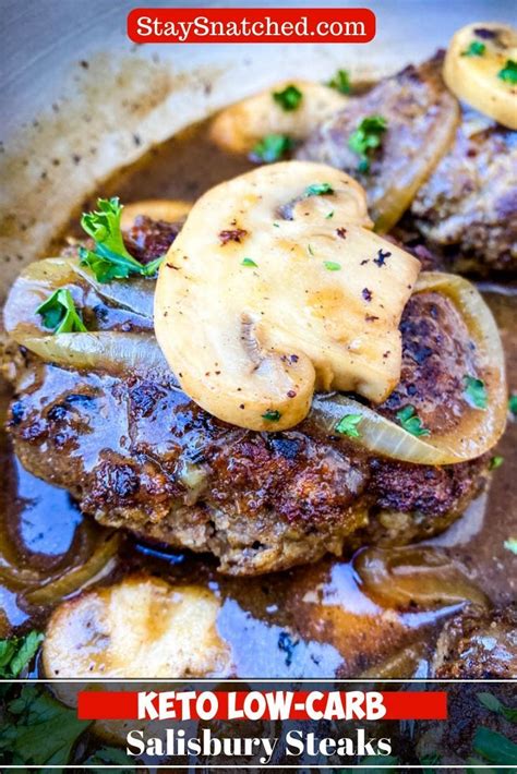 In british english hamburger means a patty made from what is written above hamburger helper sounds like a bolognaise kit. Keto Low Carb Salisbury Steak with Mushroom Gravy is a ...