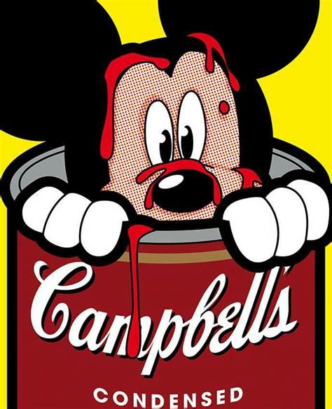 Mickey Campbells Bd Pop Art Pop Art Print Art Prints Pop Art Disney