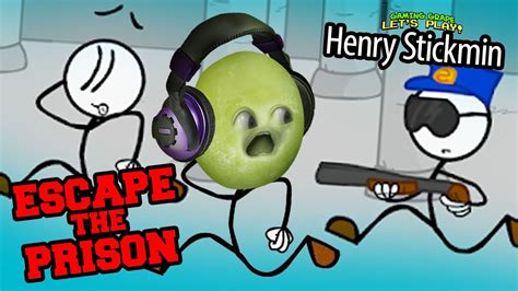 Henry Stickmin Escape The Prison Fleeing The Complex Youtube