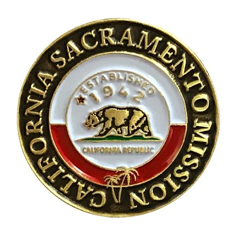 California Sacramento Mission Lapel Pin Lds Etsy