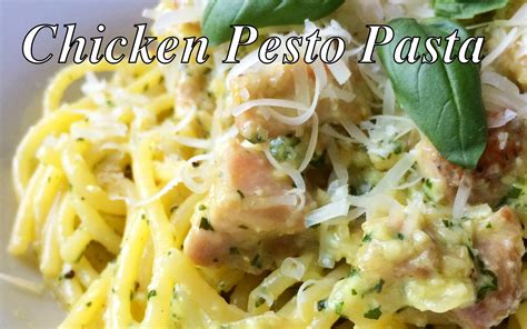 Chicken Pesto Pasta Spaghetti Recipe Benjimantv Recipe Flow