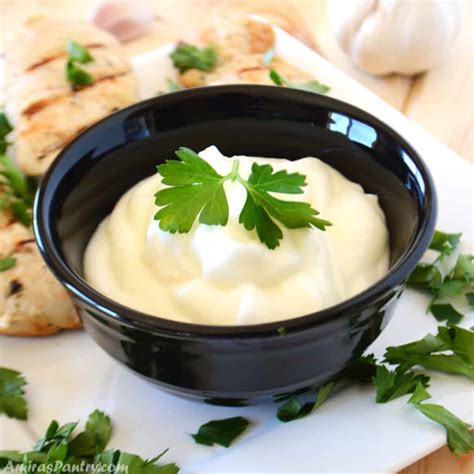 Toum enhances the flavour of any dish. Garlic sauce (toum) recipe | Amira's Pantry