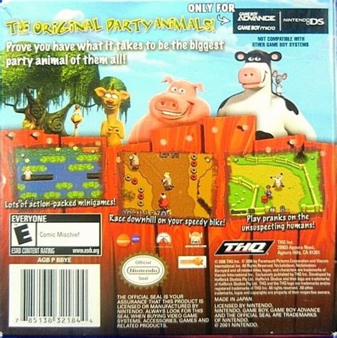 Barnyard Box Shot For Game Boy Advance Gamefaqs