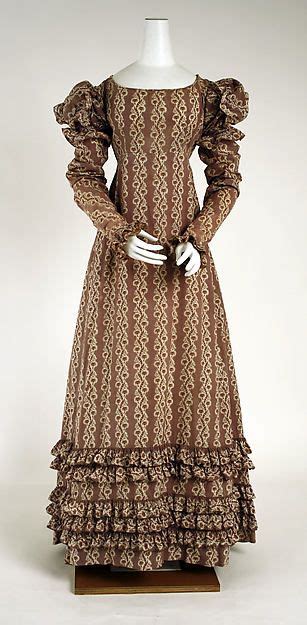 Dress Image 1 American 1818 Cotton Metropolitan Museum Of Art
