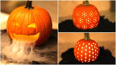 🎃 Diy Pumpkin Carvings Cute Halloween Ideas 🎃 Youtube