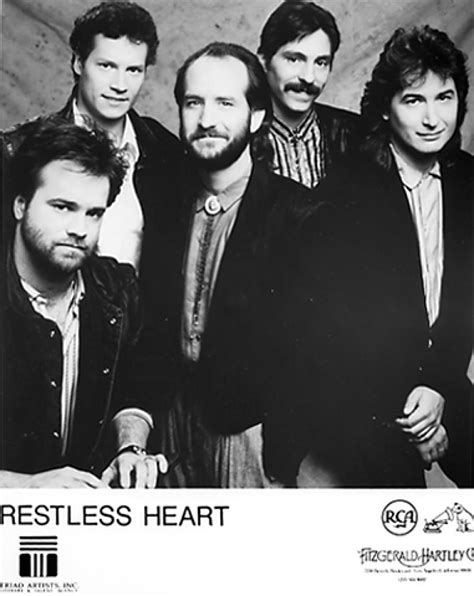 Restless Heart Vintage Concert Photo Promo Print At Wolfgangs