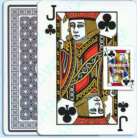Giant Playing Cards Each Jumbo Playing Card Deck Measures 8 X 11 Inches