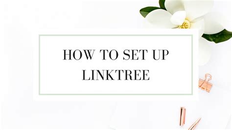 How To Set Up Linktree Youtube