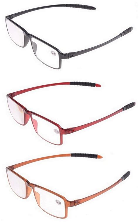 4 Pairs Super Lite Bendable Tr90 Material Reading Glasses Model Rg45 Fashion Specs