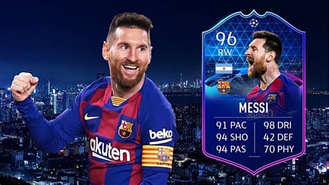Fifa 20 Lionel Messi Totgs 96 Player Review I Fifa 20 Ultimate Team