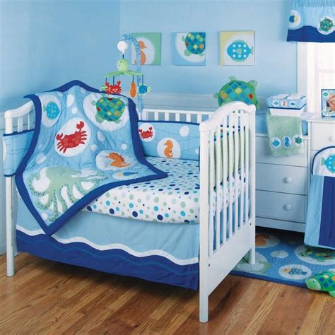 Ocean mist description making waves in the nursery is easy to do with this colorful under the sea themed baby bedding collection. 25 best Ocean/Beach/Fish Nursery images on Pinterest ...