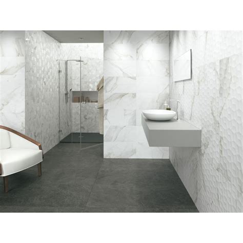Adella Calacatta 12x24 Satin Matte Ceramic Tile Floor Tiles Usa
