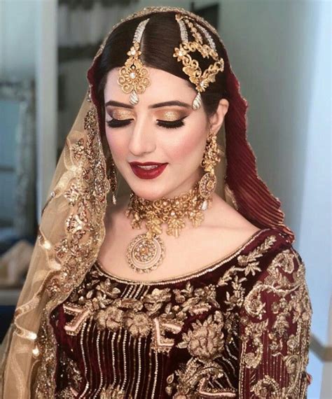 Pakistani Bridal Makeup Pakistani Wedding Outfits Indian Bridal Fashion Pakistani Couture