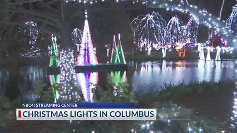 List Where To See Christmas Lights In Columbus Youtube