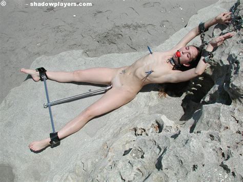 Nude Beach Bondage