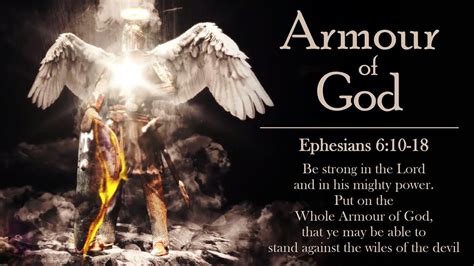Put On The Whole Armour Of God Ephesians 610 18 Youtube