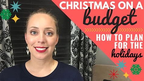 How To Budget For The Holidays 🎅🎁🌲 Free Holiday Budget Planner How