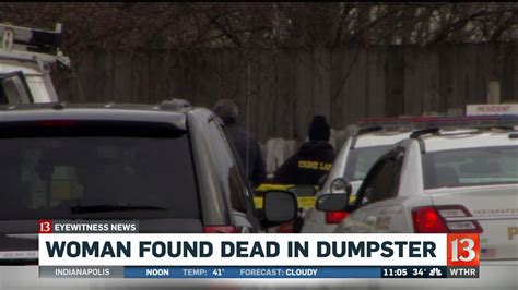 Woman Found Dead In Dumpster Youtube