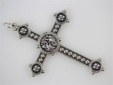 Papal Ferula Popes Cross 2 Papal Blessing Cross Etsy Jewelry