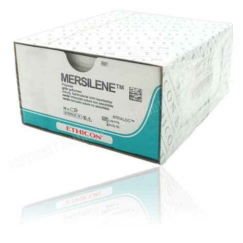 Mersilene Suture 5 0 R670h Fs 3 Needle 45 Cm Green Suture Online