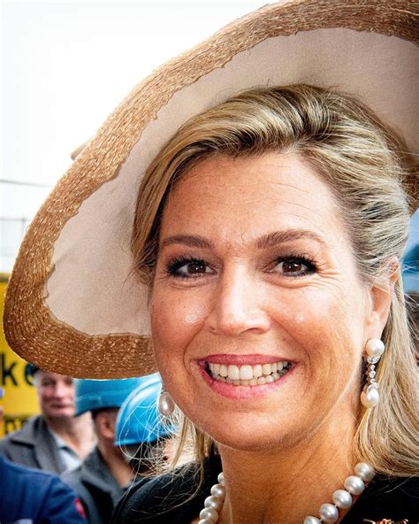 Vorsten Op Instagram Koningin Máxima Kiest Vandaag Voor Witte Parels Koninginmaxima