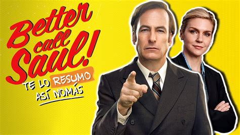 Better Call Saul La Mejor Serie Del Momento Teloresumo Youtube