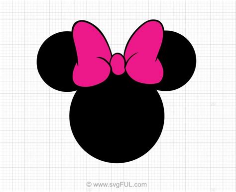 Free 109 Minnie Mouse Bow Free Svg Svg Png Eps Dxf File