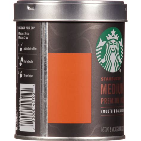 Starbucks Premium Medium Roast Instant Coffee 317 Oz Instacart