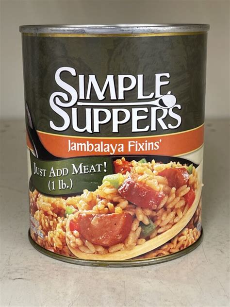 4 Cans Margaret Holmes Simple Suppers Jambalaya Fixins Dinner 27 Oz