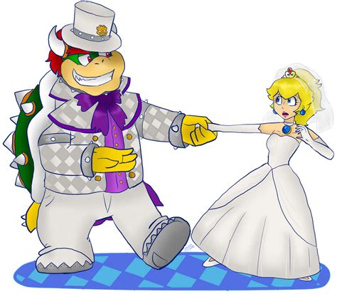 Bowser And Peach Wedding Mario Odyssey By Natsuko The Mun On Deviantart