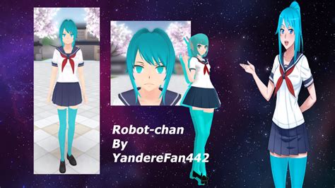 Robot Chan Skin By Yanderefan442 On Deviantart