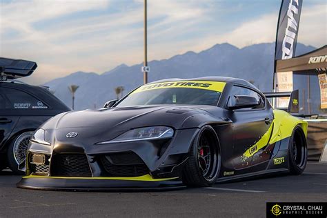 Toyota Supra A91 Vehicle Wrap Designs — Liveries Stripes Crystal
